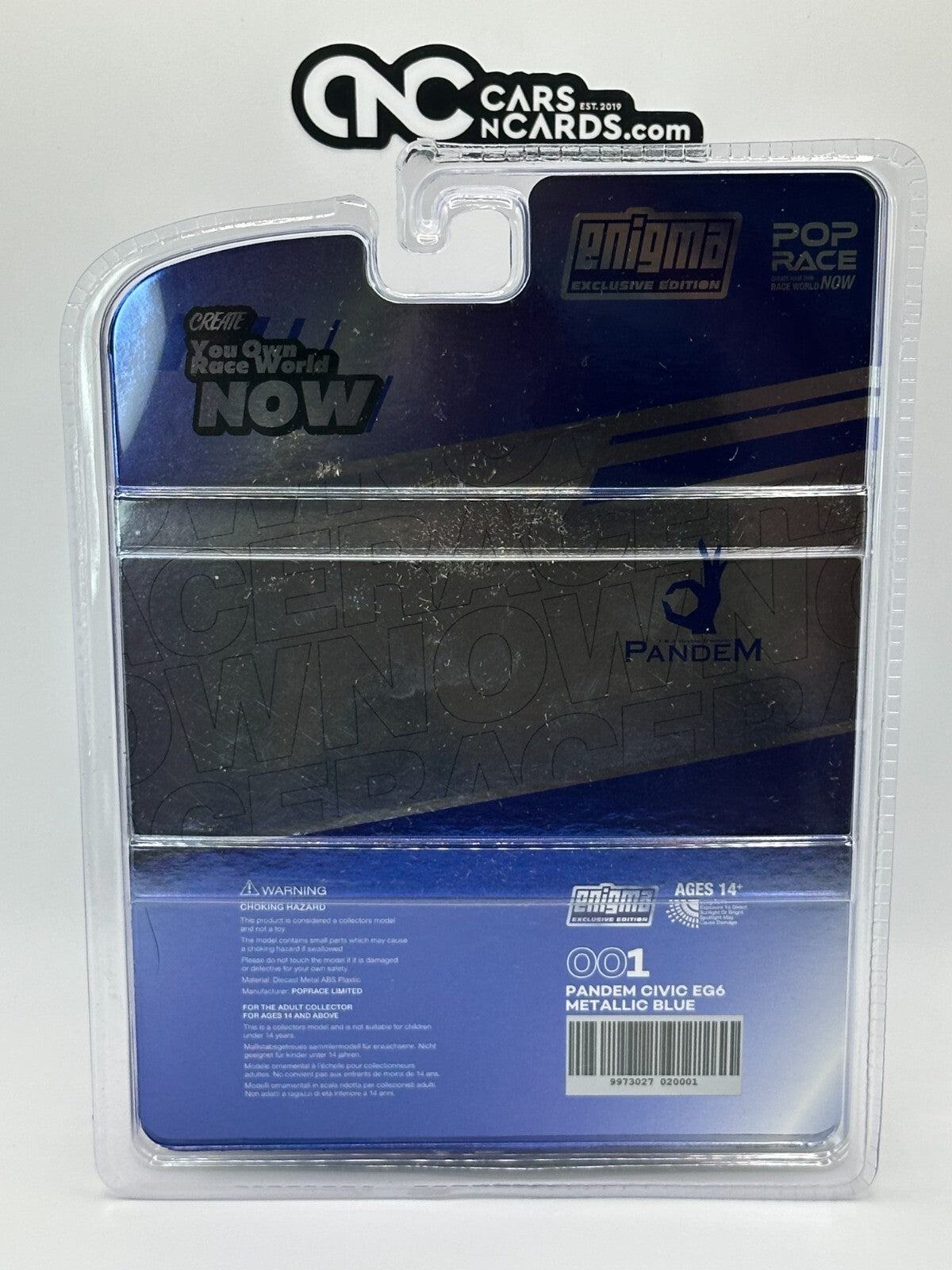 POPRACE Enigma Exclusive Edition Pandem Civic EG6 001