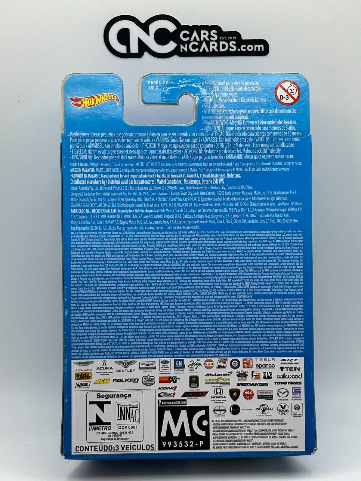 2013 Hot Wheels 3 Pack Ford Falcon/ Ford Shelby GT500