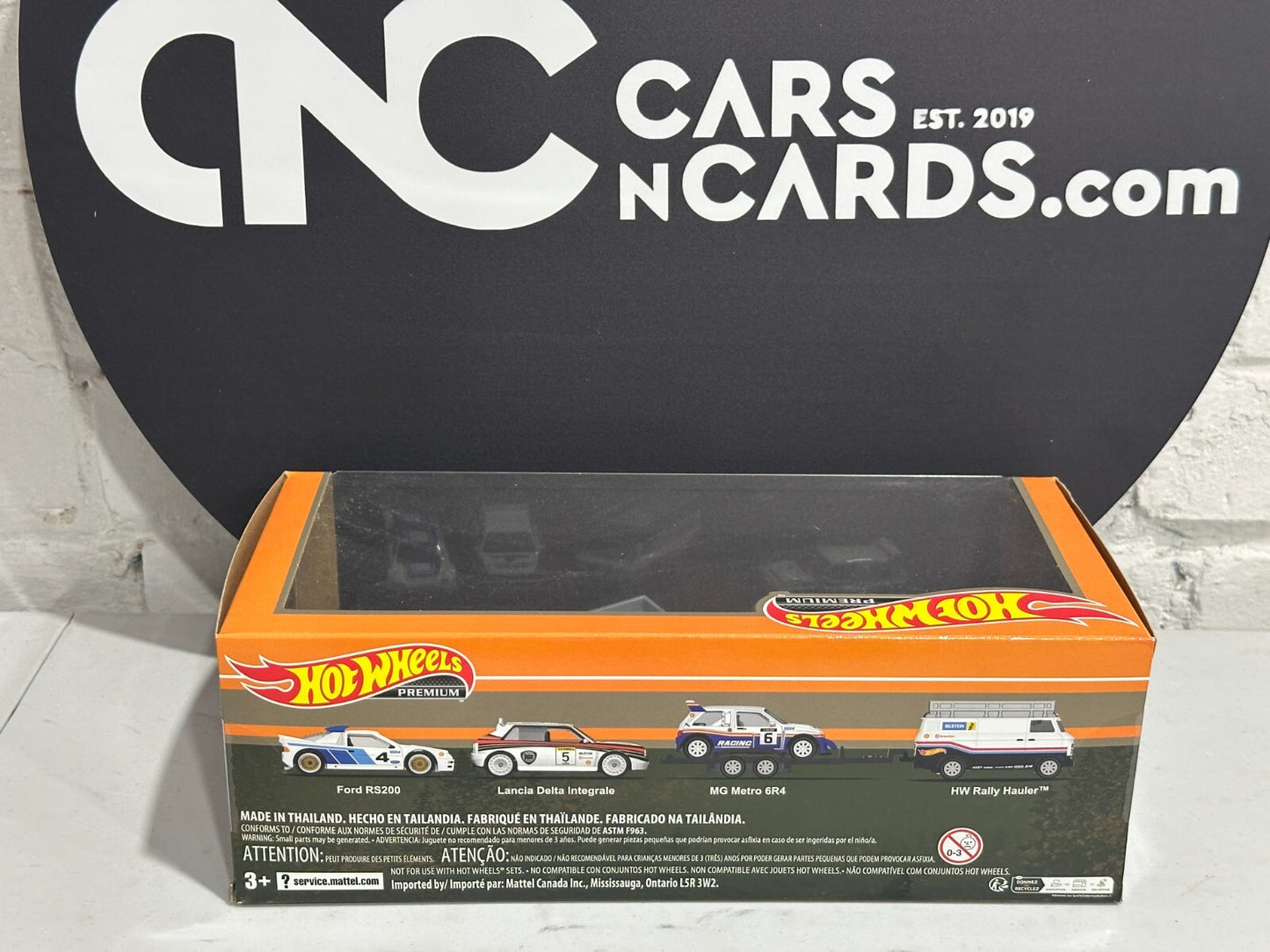 2023 Hot Wheels Premium Diorama Rally Set MG/Lancia/RS200/Rally Hauler
