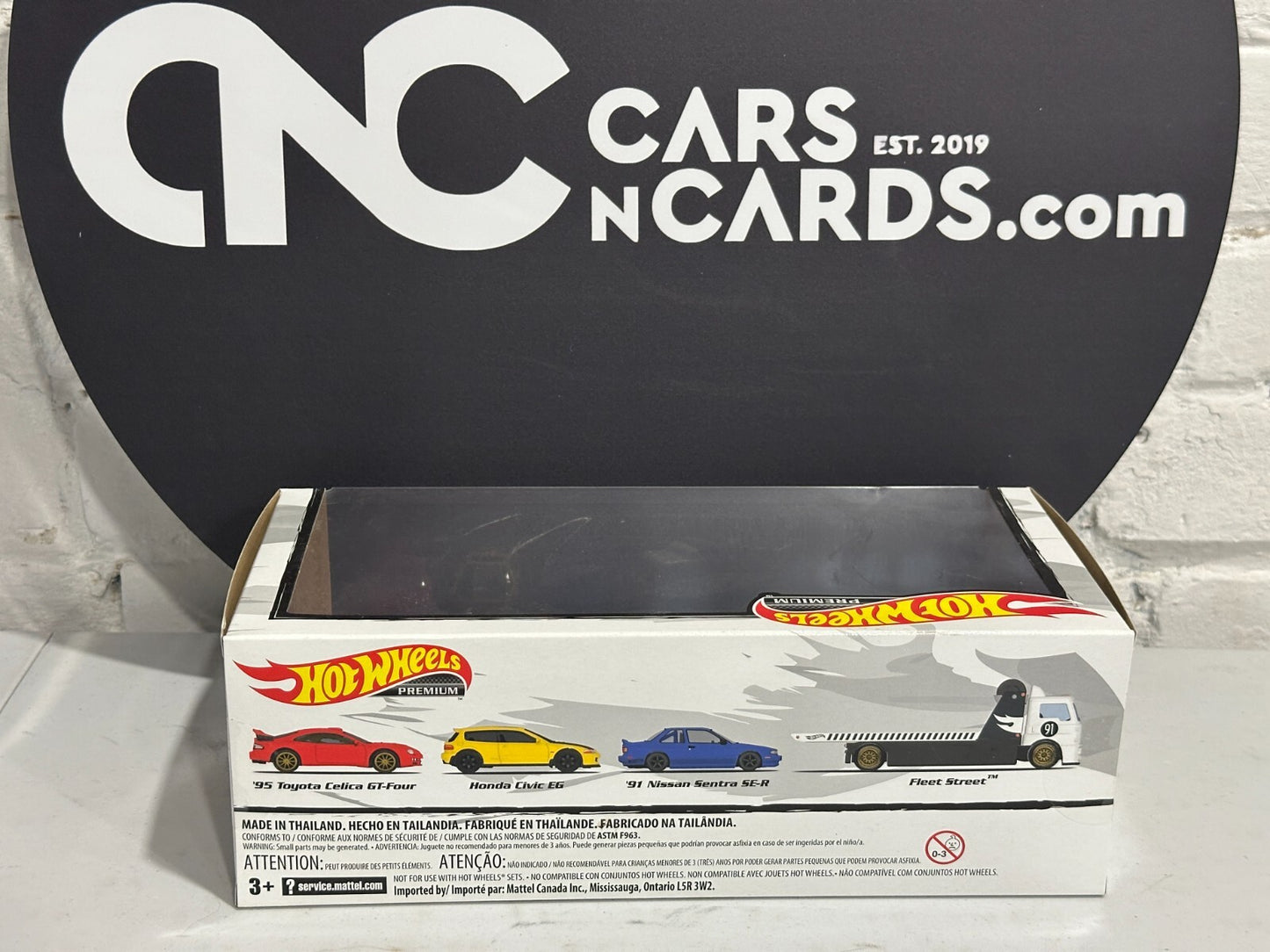 2022 Hot Wheels Premium Diorama JDM Fleet Street/ Sentra/ Civic EG/ Celica
