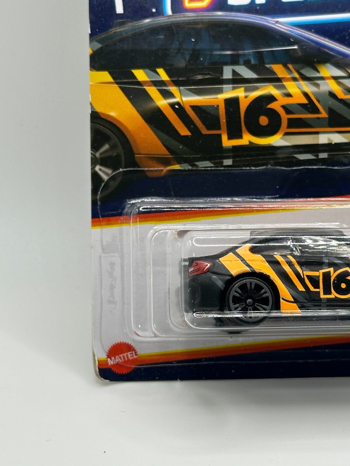 2023 Hot Wheels Neon Speeders 8:8 2016 BMW M2 (Soft Corners)