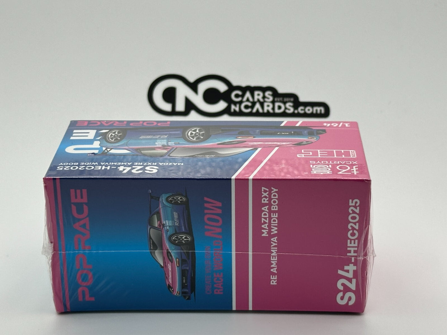 POPRACE HEC 2025 1:64 MAZDA RX7 RE AMEMIYA WIDE BODY S24-HEC2025