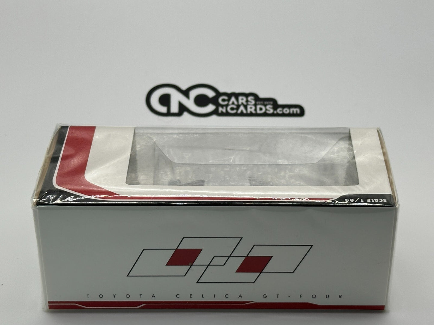 BMC 1:64 Toyota Celica GT Four -White (LHD) 64B0420 (Paper Box)