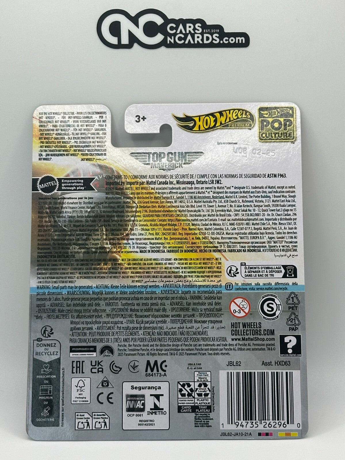 2025 Hot Wheels Premium Pop Culture Top Gun Maverick '71 Porsche 911