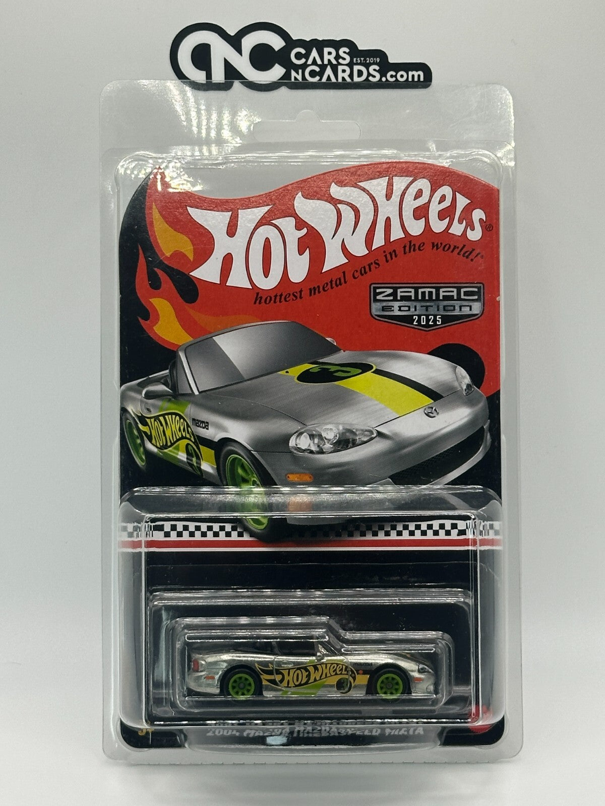 2025 Hot Wheels Mail In Collector Edition 2004 Mazda Mazdaspeed Miata Zamac