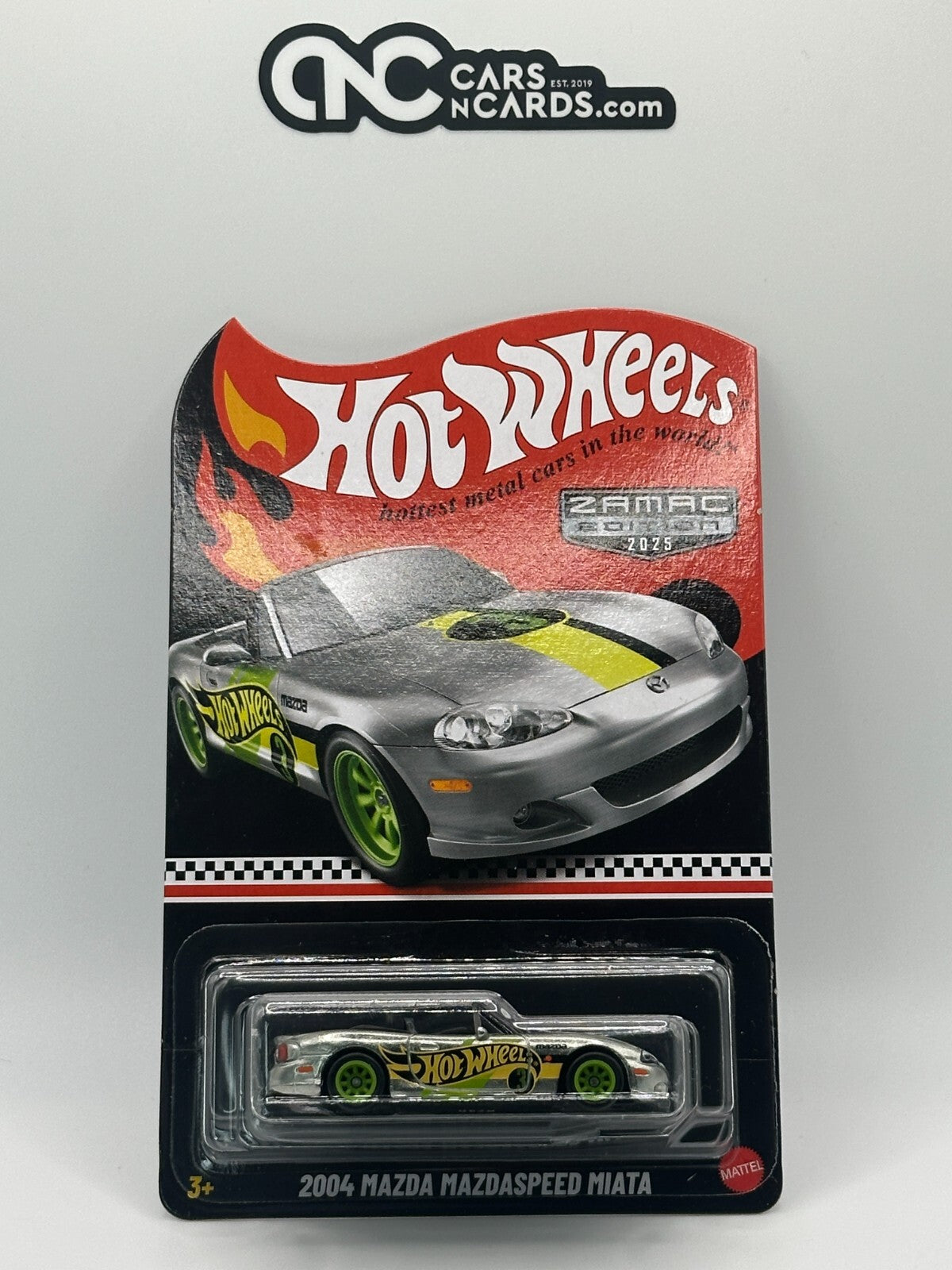 2025 Hot Wheels Mail In Collector Edition 2004 Mazda Mazdaspeed Miata Zamac
