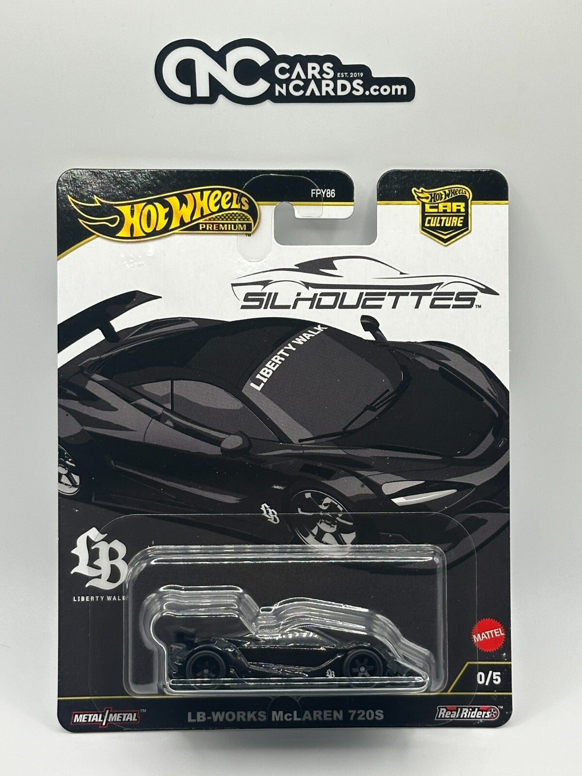 2025 Hot Wheels Premium Car Culture Silhouettes LB-Works McLaren 720S Chase