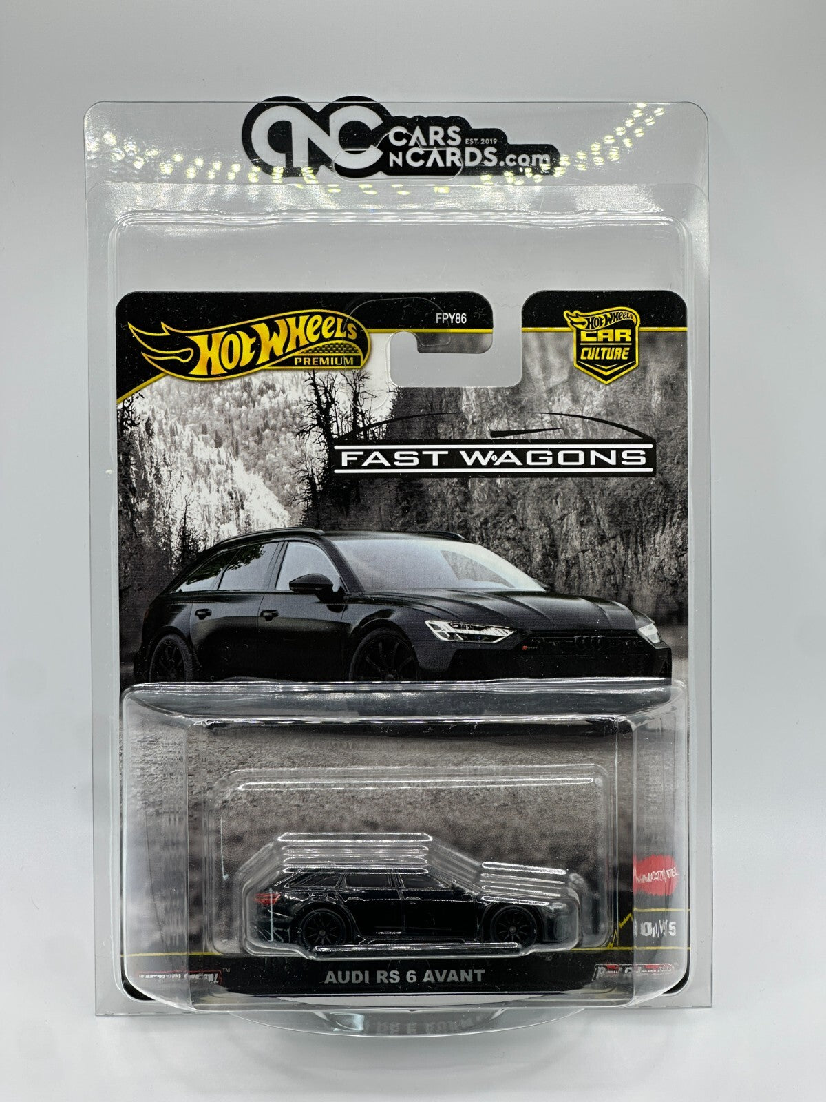 HOT WHEELS PREMIUM CHASE 0/5 AUDI RS6 AVANT FAST WAGONS IN PLASTIC PROTECTOR - Foto 6