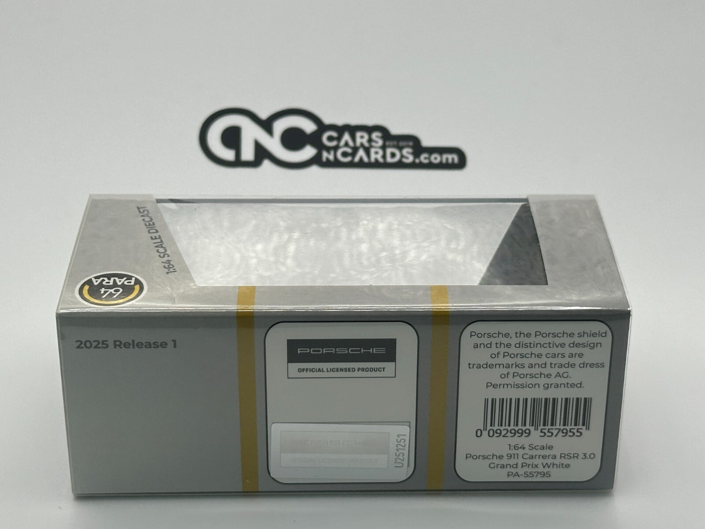 PARA64 1:64 1975 Porsche 911 Carrera RSR 3.0 Grand Prix White PA-557