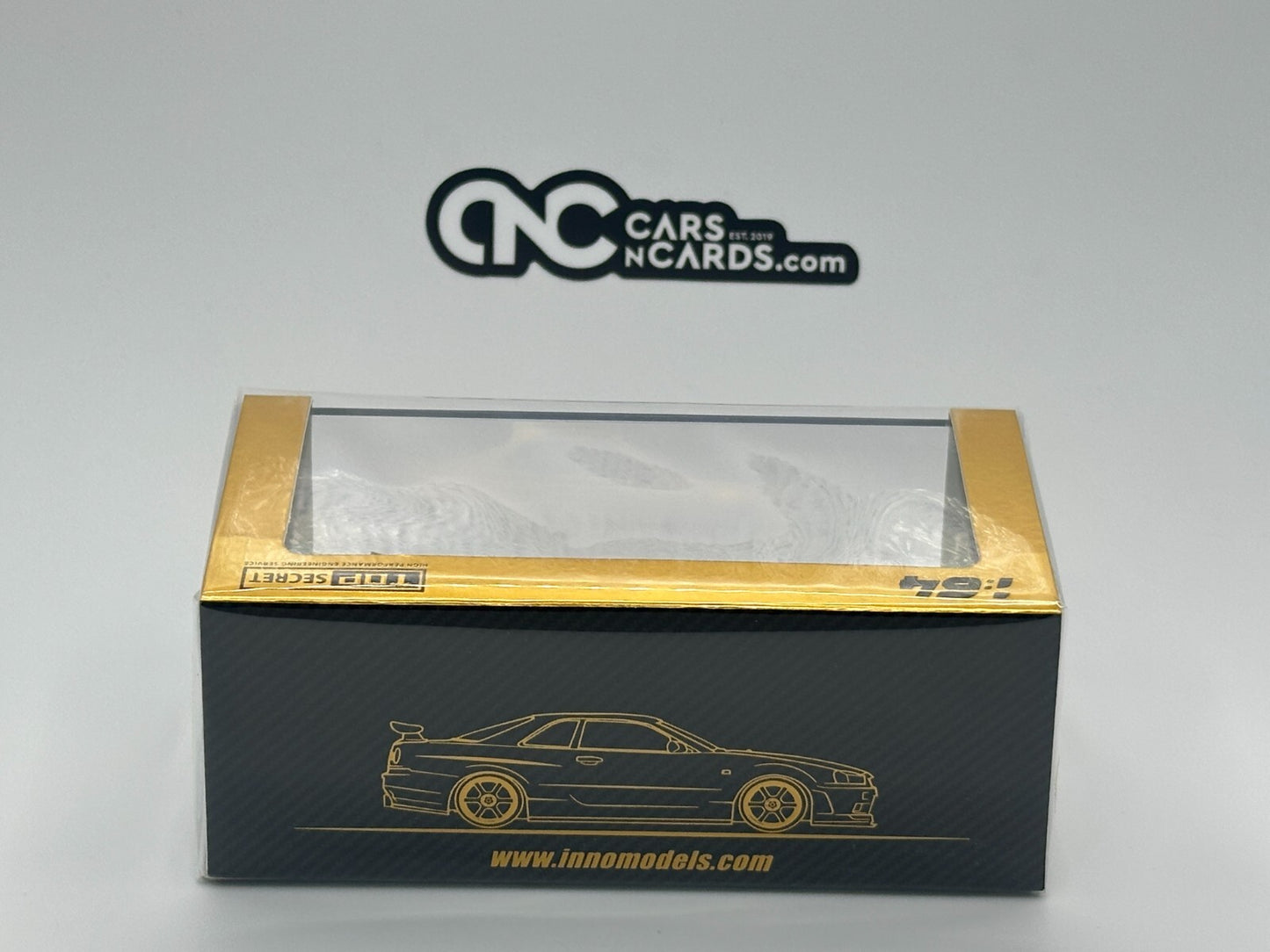 INNO64 1:64 TOP SECRET Nissan R34 Malaysia Diecast Expo Special Edition Sealed