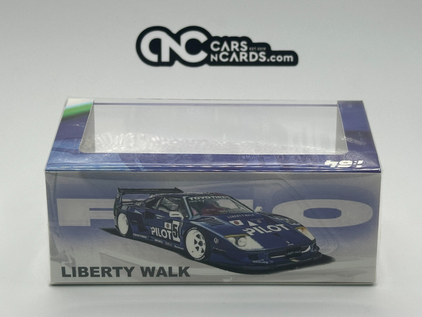 INNO64 1:64 Toyko Auto Salon 2024 Ferrari LB LBWK F40 Liberty Walk Sealed
