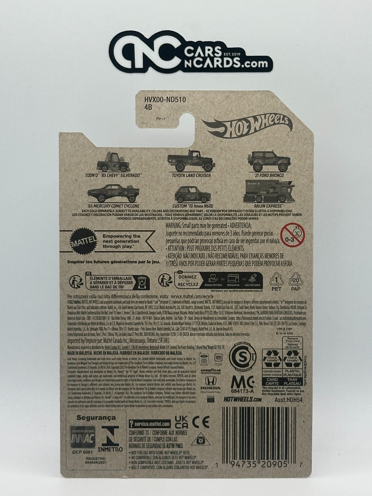 2024 Hot Wheels Pearl & Chrome '83 Chevy Silverado 56th Anniversary Soft Corners