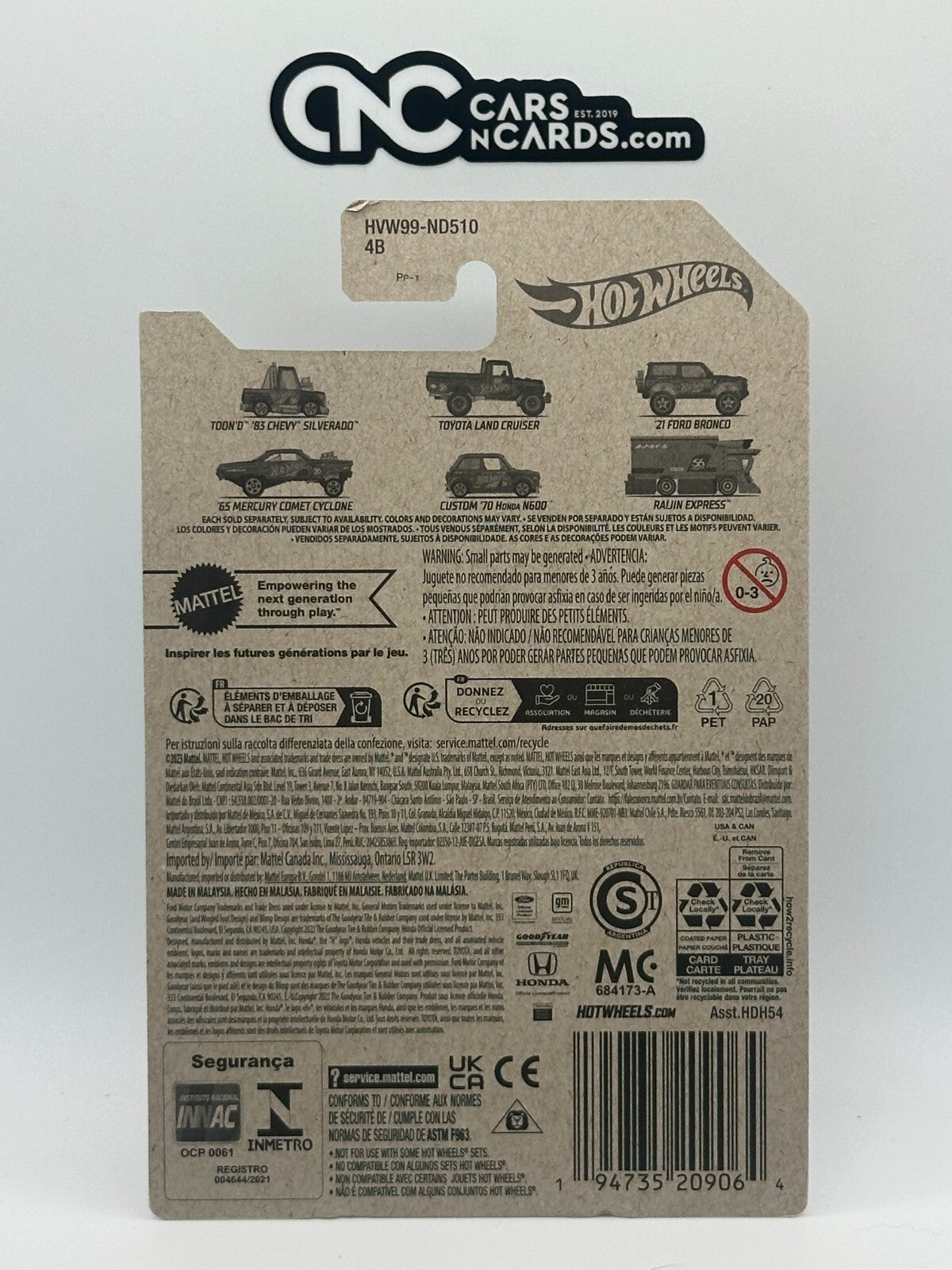 2024 Hot Wheels Pearl & Chrome Custom Honda N600 56th Anniversary Soft Corners