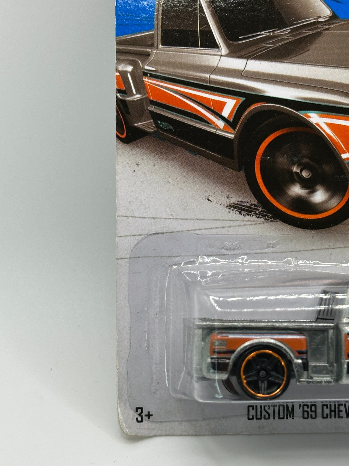 2013 Hot Wheels HW Showroom Zamac Custom '69 Chevy Pickup (Soft Corners)