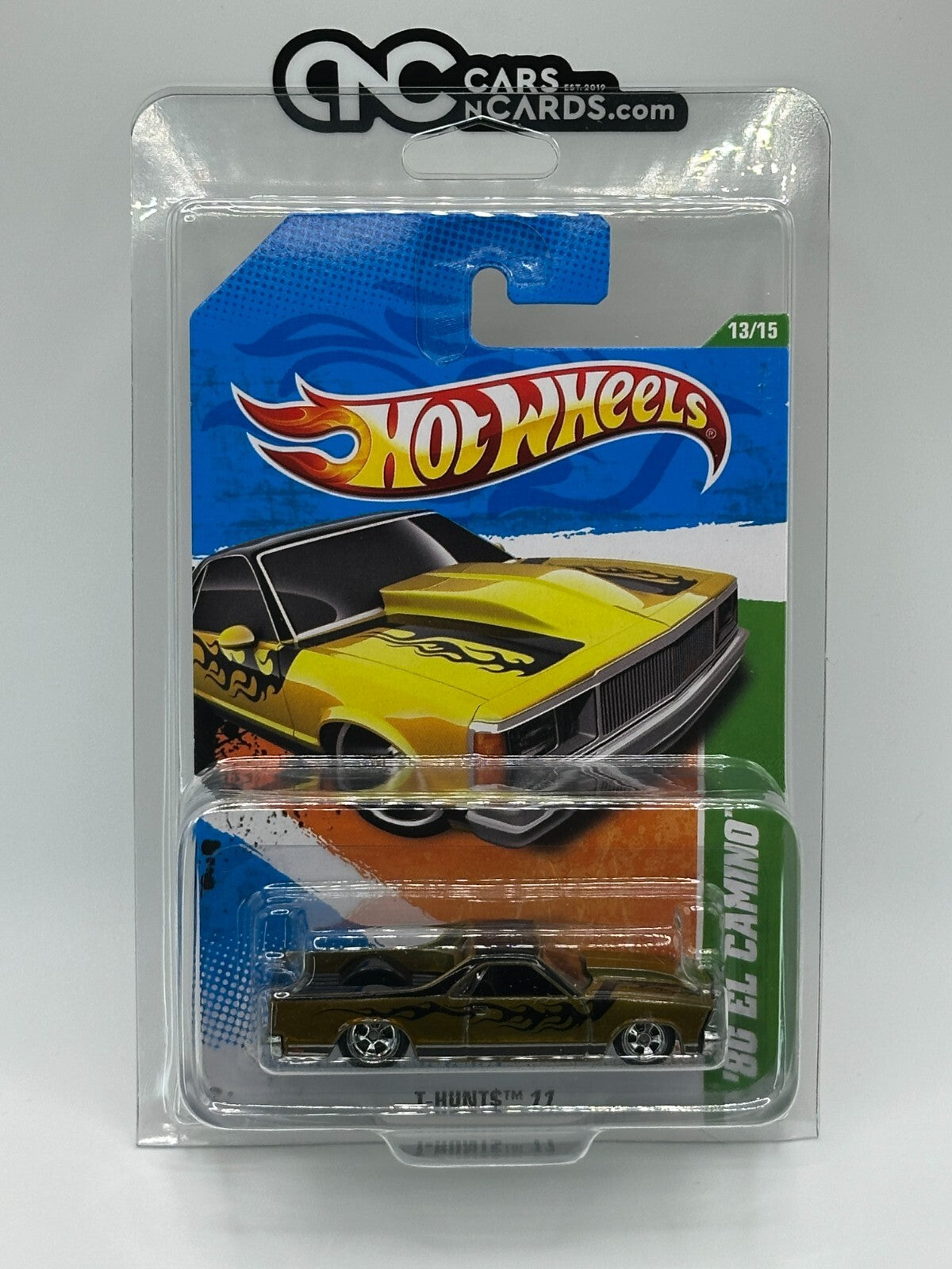 2011 Hot Wheels Super Treasure Hunt '80 El Camino With Protector
