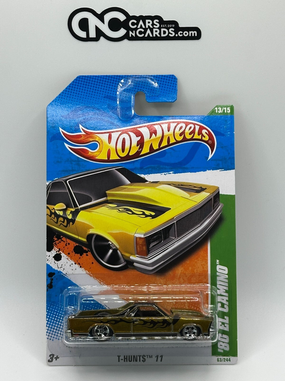 2011 Hot Wheels Super Treasure Hunt '80 El Camino With Protector