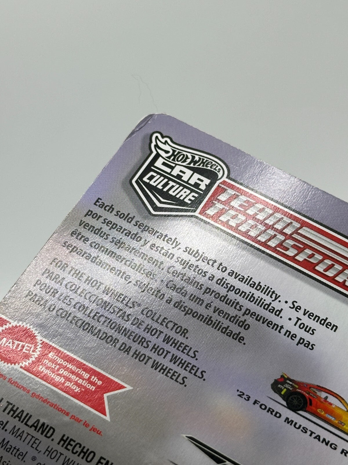 2023 Hot Wheels Premium Team Transport Nissan Silvia (S13) Sakura (Card Crease)