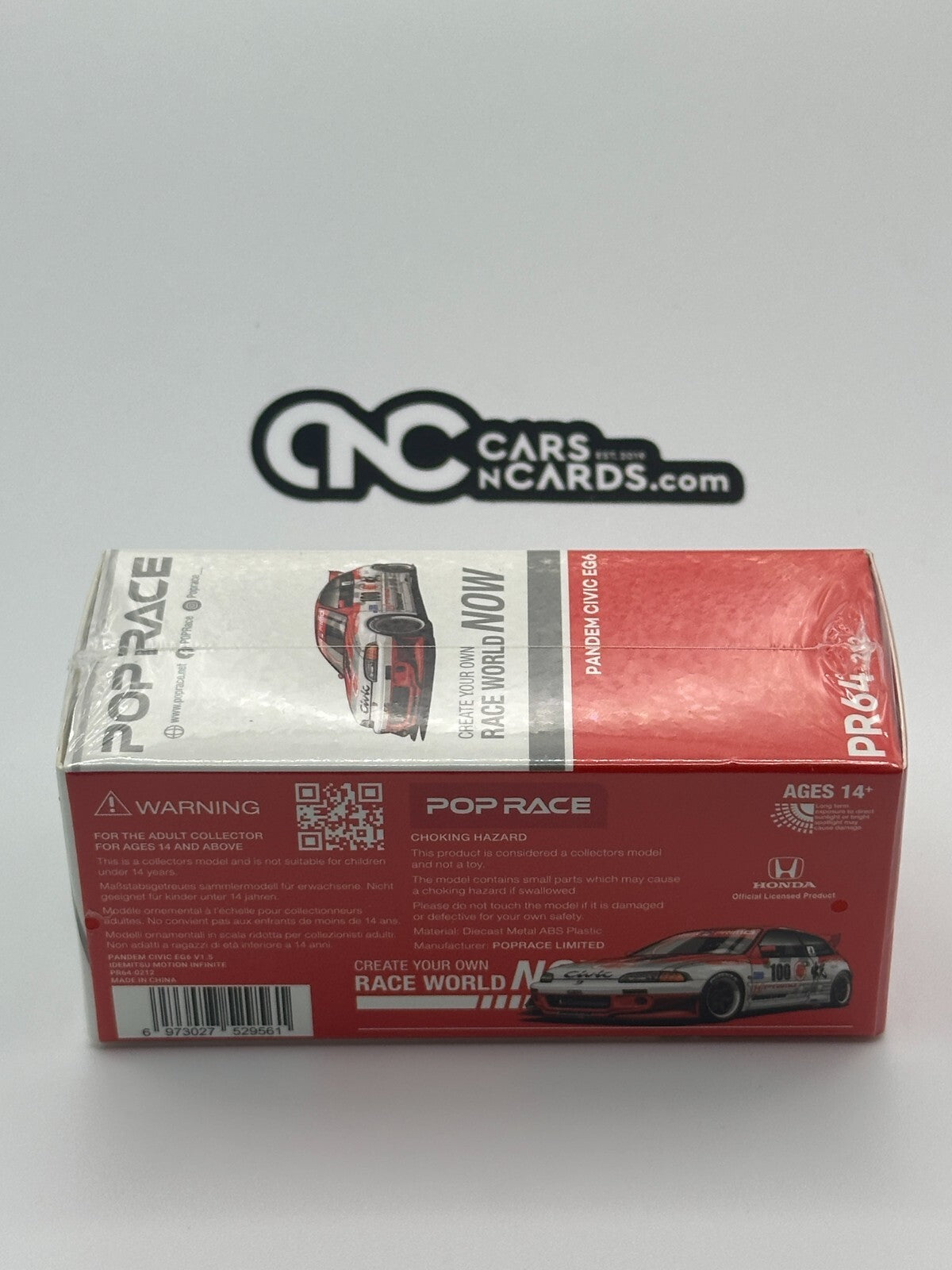 POPRACE 1:64 PANDEM CIVIC EG6 v1.5 IDEMITSU MOTION INFINITE PR640212