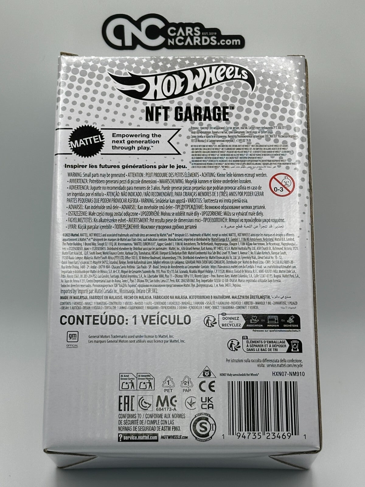 2023 Hot Wheels NFTGarage Series 7 Zamac Edition '64 GMC Panel Sealed