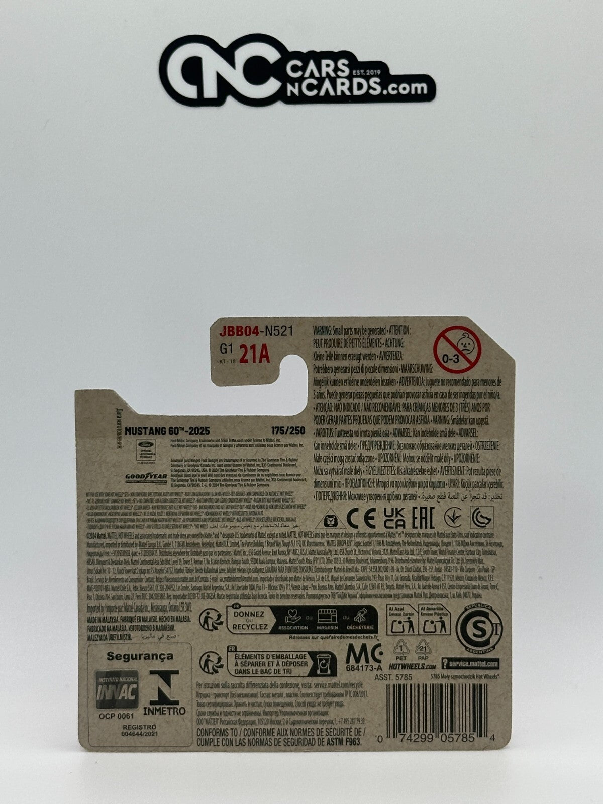 2025 Hot Wheels Mustang 60 '71 Mustang Funny Car Sumthin' Funny? Short Card