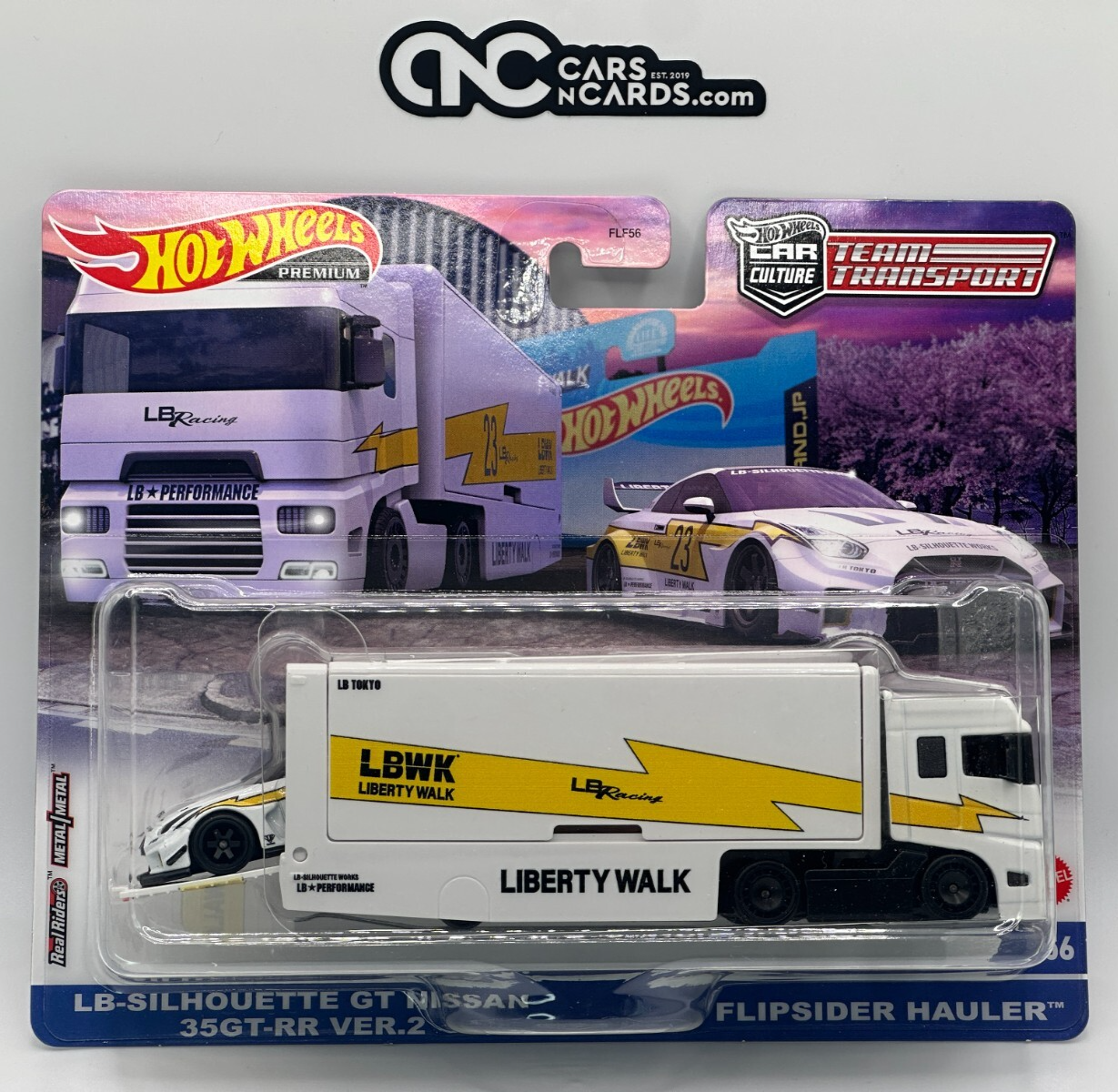 2023 Hot Wheels Premium Team Transport #56 Liberty Walk LBWK LB-Silhouette 35GTR