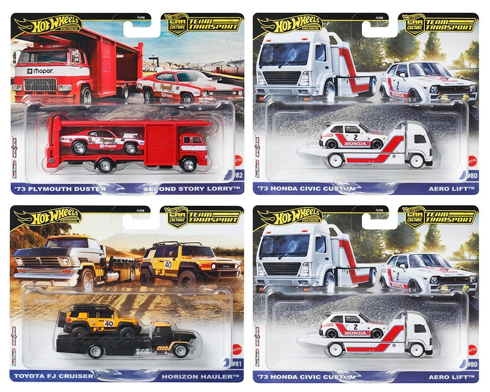 2025 Hot Wheels Premium Car Culture Team Transport 2025 G Assortment Sealed Case