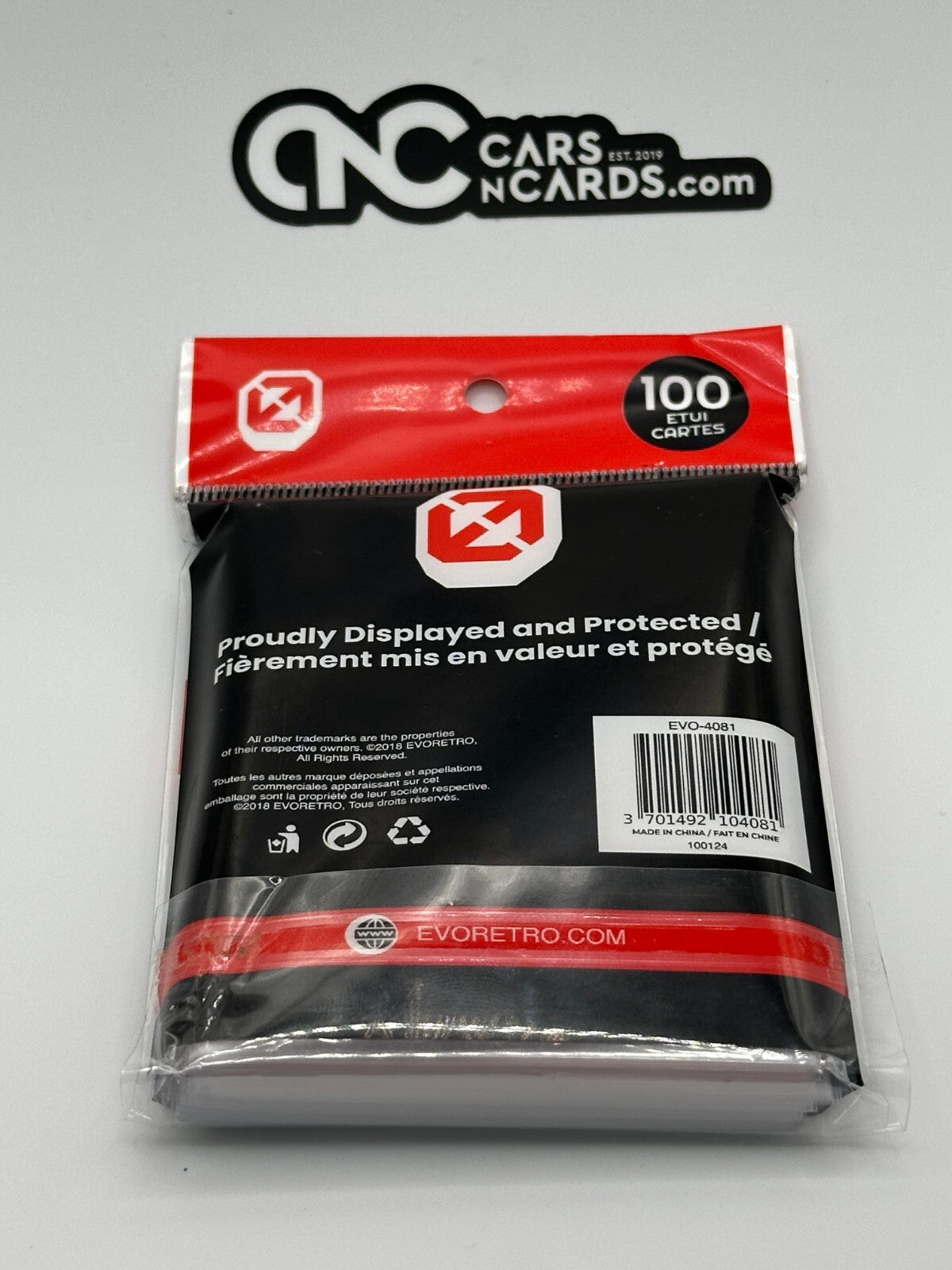 Evoretro 100 Premium Soft Card Sleeve for TCG (ADD ONE TO YOUR ORDER)