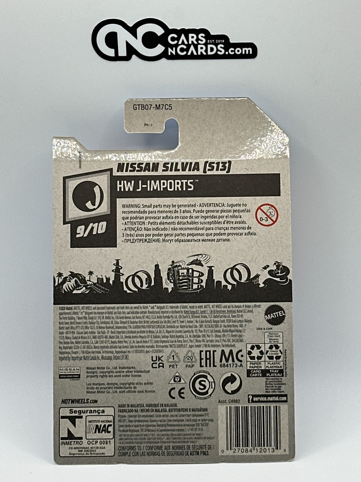 2021 Hot Wheels HW J-Imports 9/10 Nissan Silvia (S13) Red