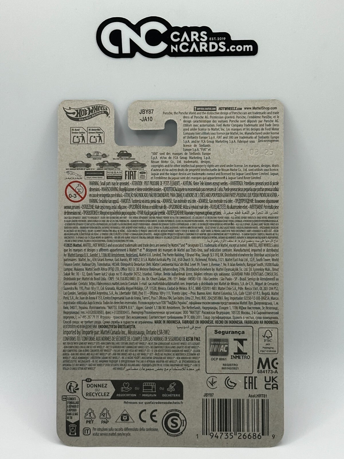 2025 Hot Wheels Silver Series National Icons 1/5 Ford GT40