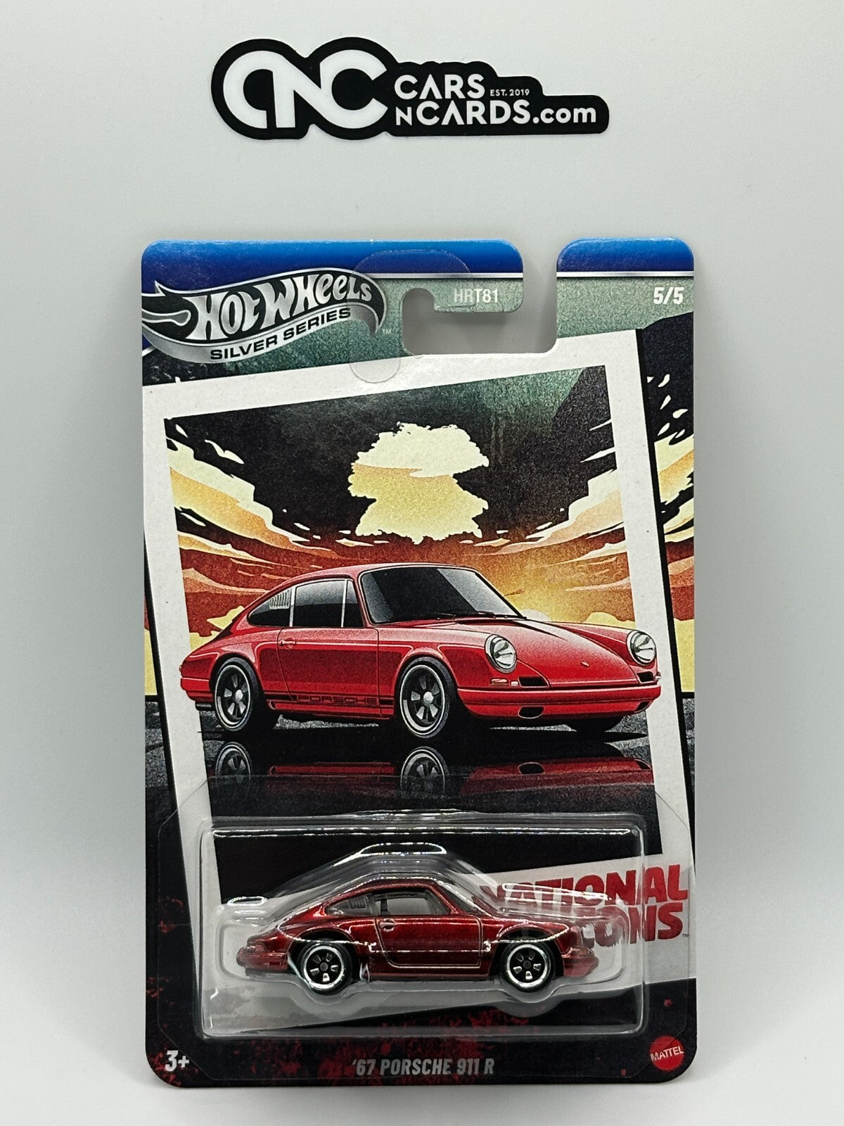 2025 Hot Wheels Silver Series National Icons 5/5 '67 Porsche 911 R Chase