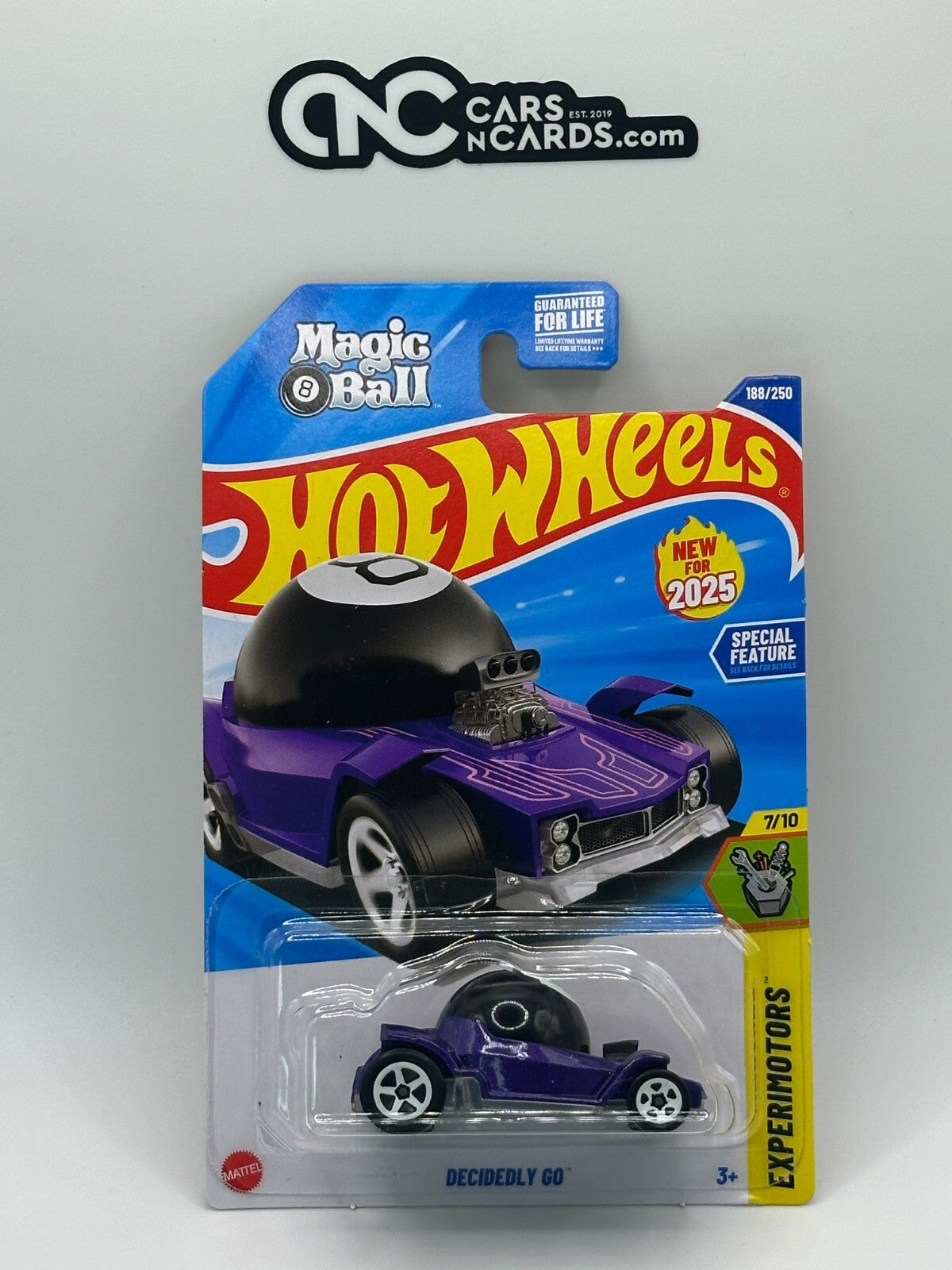 2025 Hot Wheels Experimotors 7/10 Decidedly Go Magic Ball