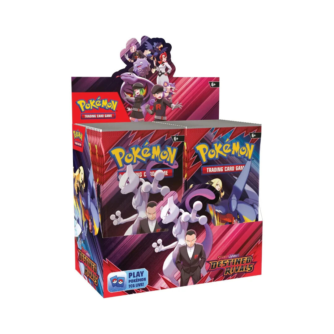 Pokemon Scarlet & Violet Destined Rivals Booster Box 36 Booster Packs Sealed Box