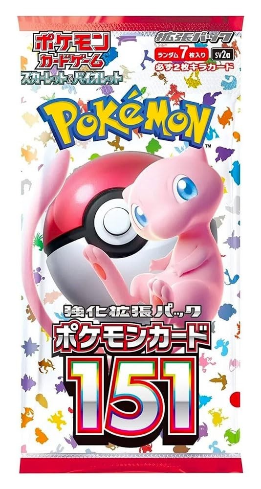 Pokemon 151 Japanese Booster Pack Sealed