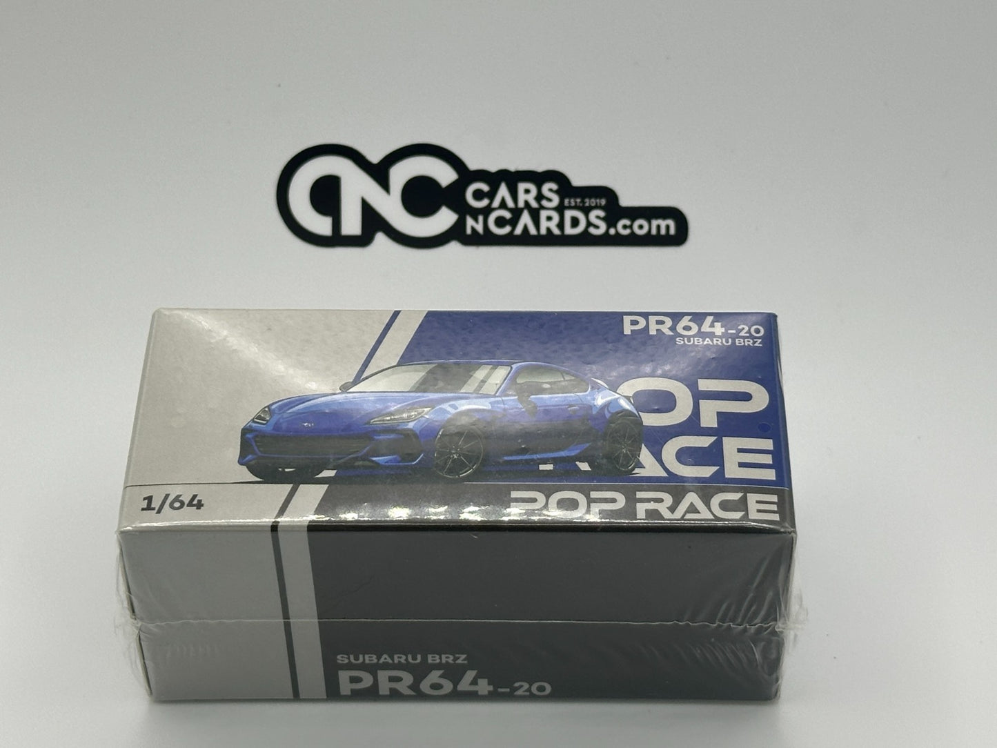 POPRACE 1:64 SUBARU BRZ SAPPHIRE BLUE PR640020