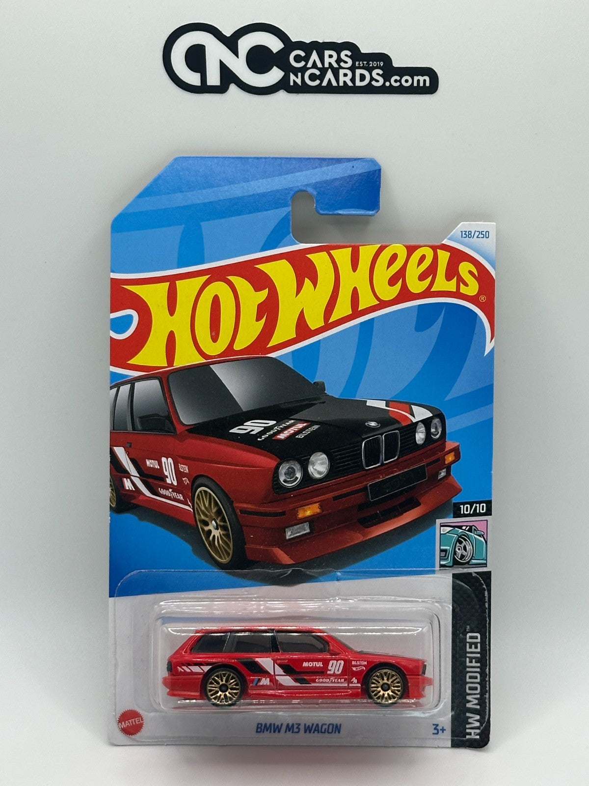 2024 Hot Wheels HW Modified 10/10 BMW M3 Wagon Red 138/250