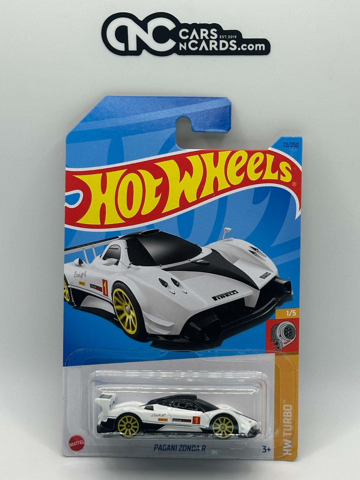 2023 Hot Wheels HW Turbo Pagani Zonda R White