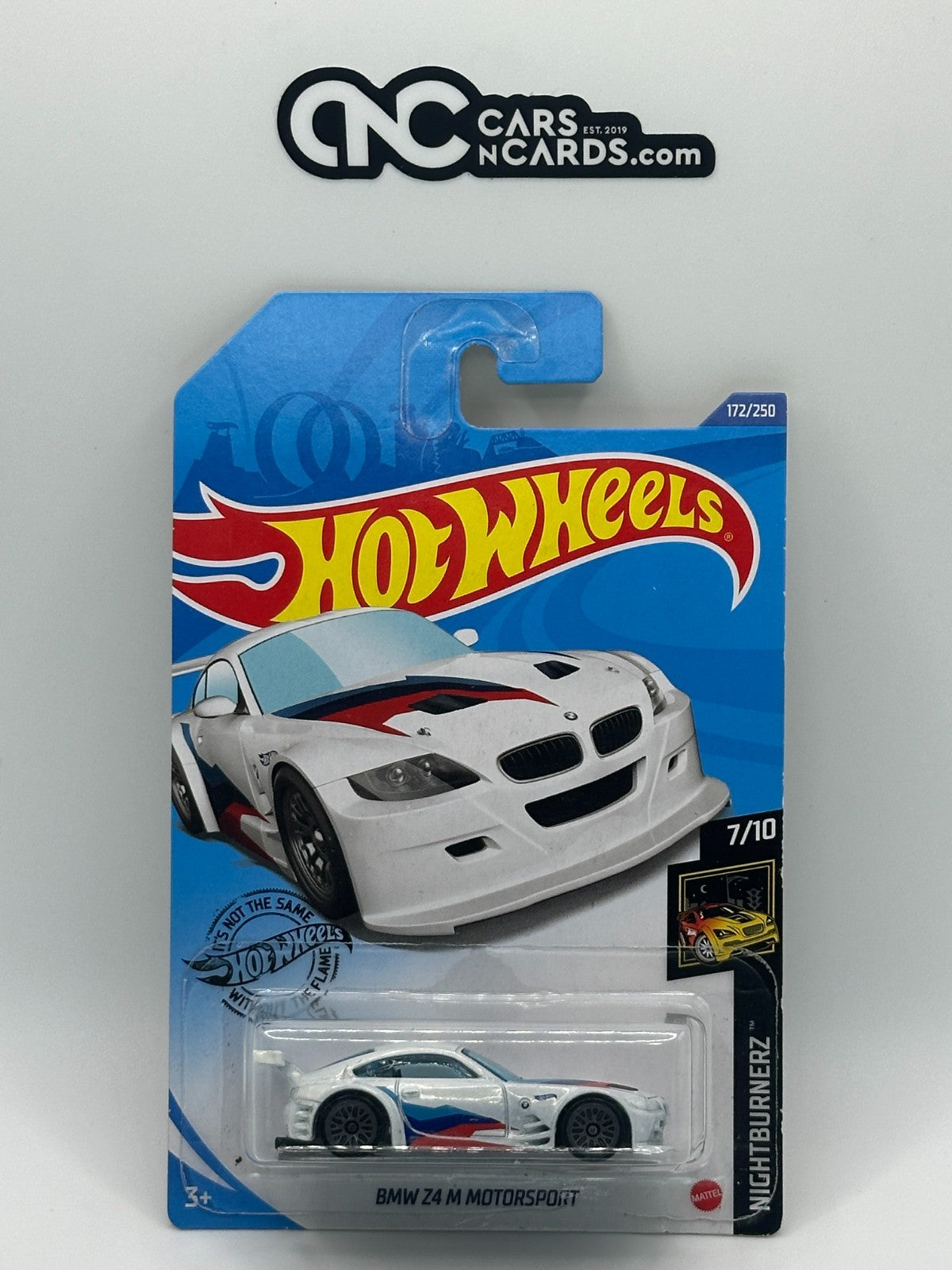 2020 Hot Wheels Nightburnerz 7/10 BMW Z4 M Motorsport