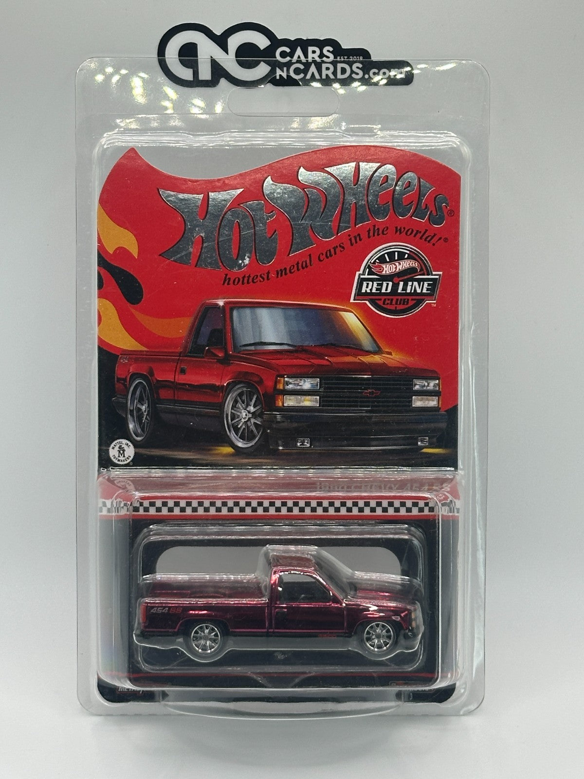2023 Hot Wheels RLC 1990 Chevy 454 SS Red With Protector