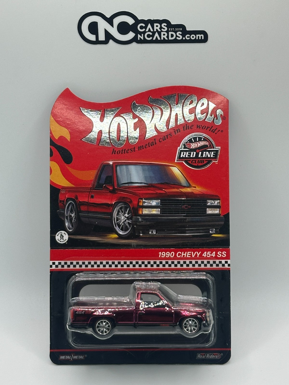 2023 Hot Wheels RLC 1990 Chevy 454 SS Red With Protector