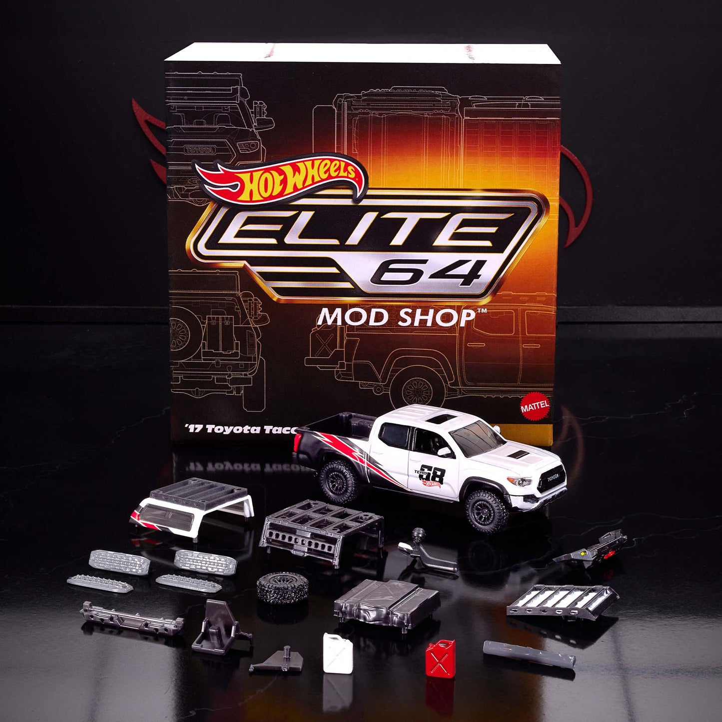 2024 Hot Wheels RLC Mattel Creations Elite 64 Mod Shop 17 Toyota Tacoma Sealed Box