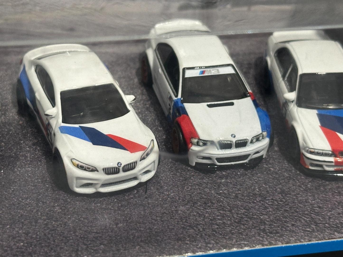 2022 Hot Wheels Premium Diorama BMW Fleet Flyer/ BMW M2/ BMW M3/ BMW M5