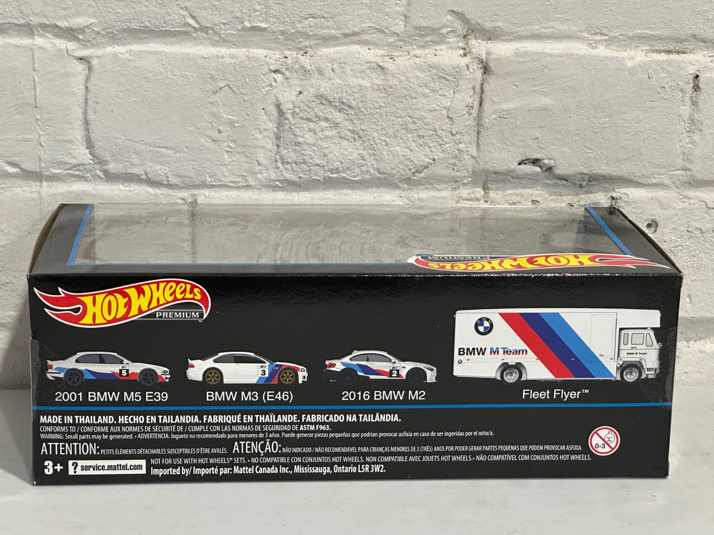 2022 Hot Wheels Premium Diorama BMW Fleet Flyer/ BMW M2/ BMW M3/ BMW M5