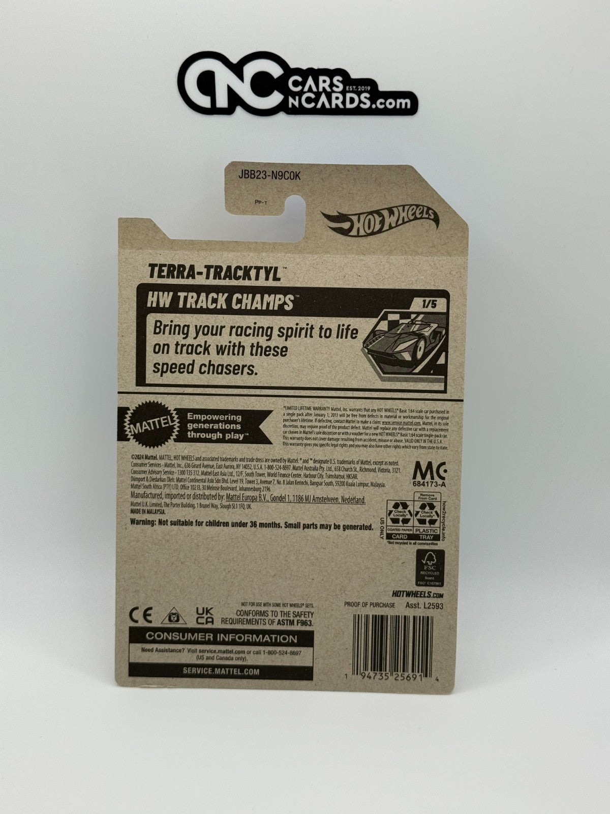 2025 Hot Wheels HW Track Champs 1/5 Terra-Tracktyl