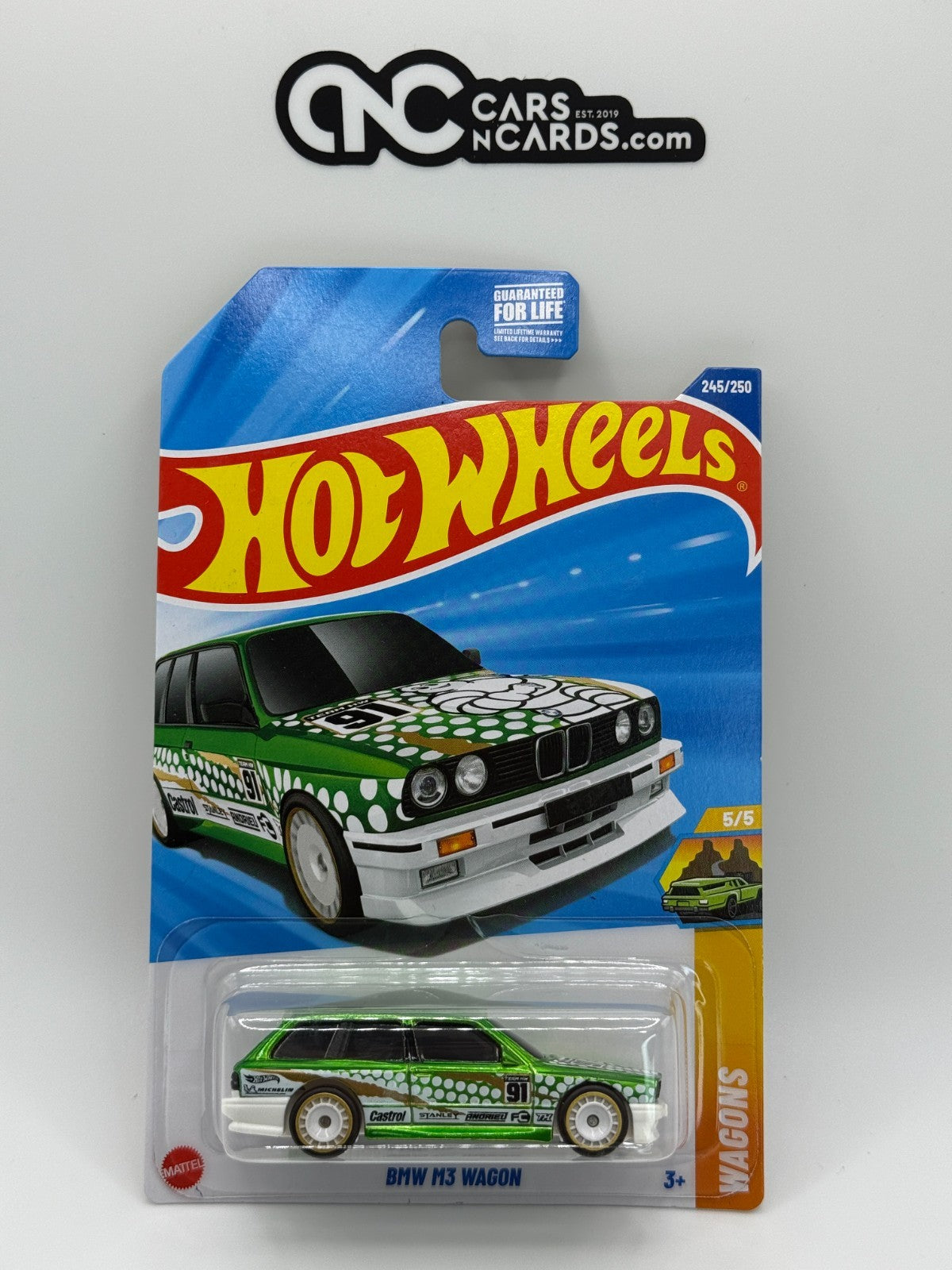 2025 Hot Wheels Super Treasure Hunt BMW M3 Wagon With Protector