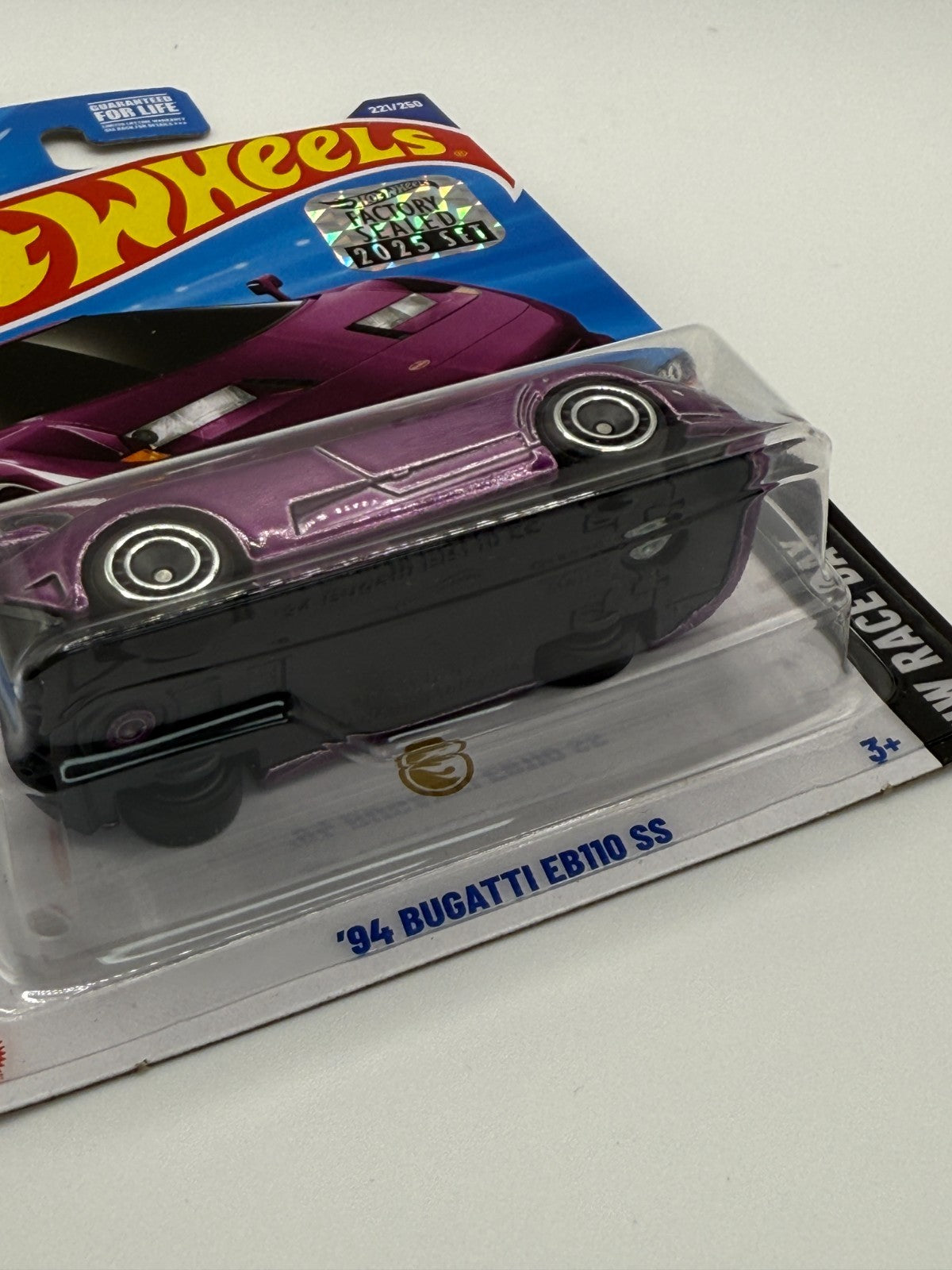 2025 Hot Wheels RLC Factory Sealed Super Treasure Hunt '94 Bugatti EB110 SS