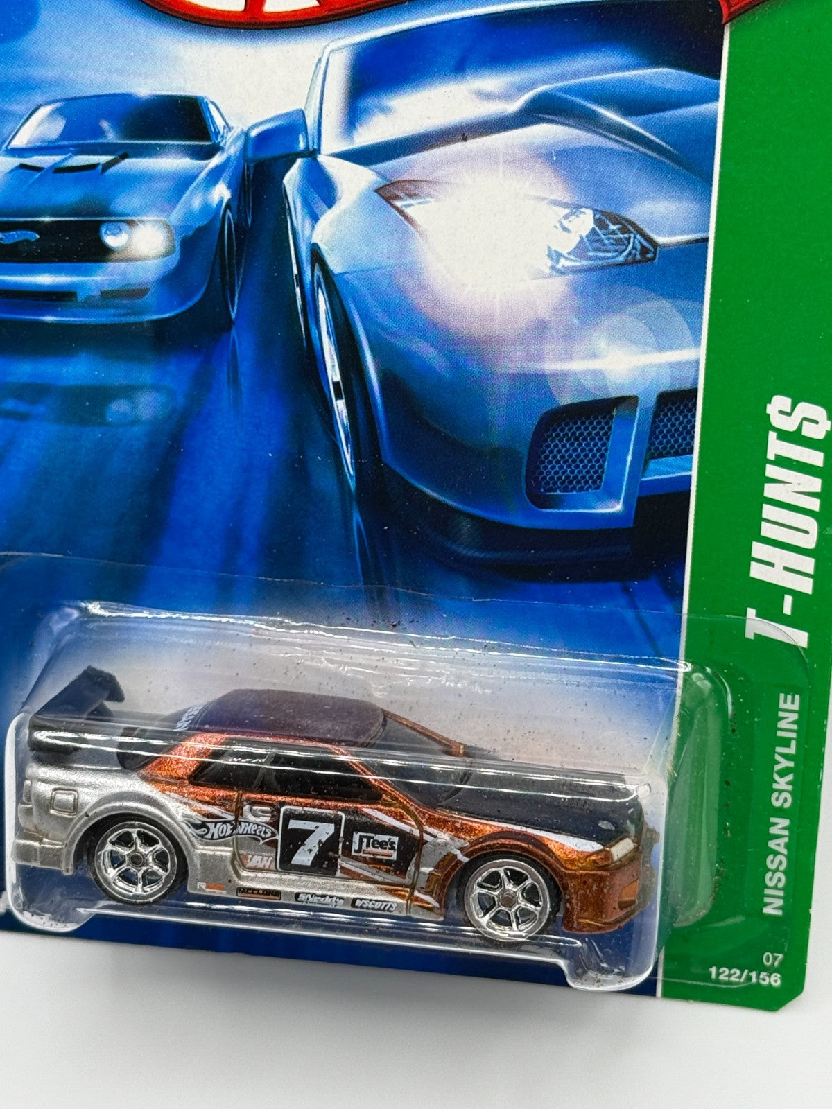 2007 Hot Wheels Super Treasure Hunt Nissan Skyline With Protector