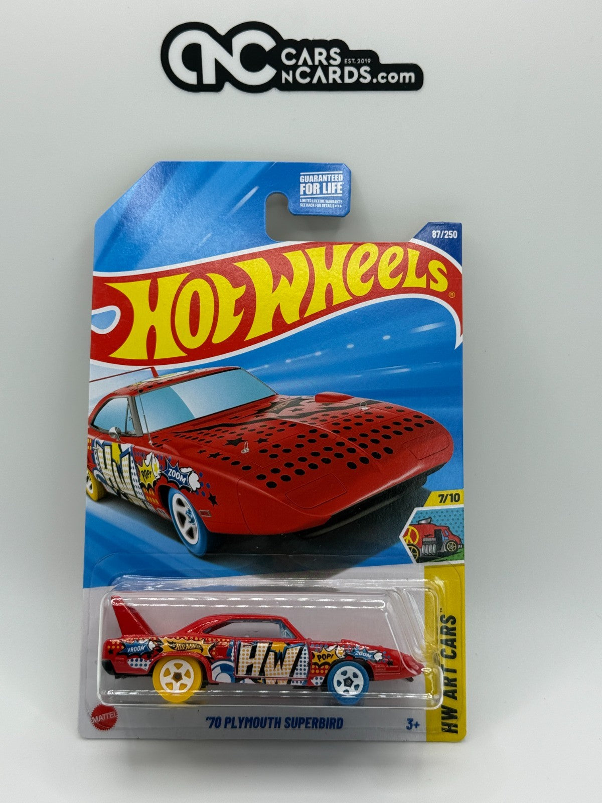 2025 Hot Wheels HW Art Cars 7/10 '70 Plymouth Superbird