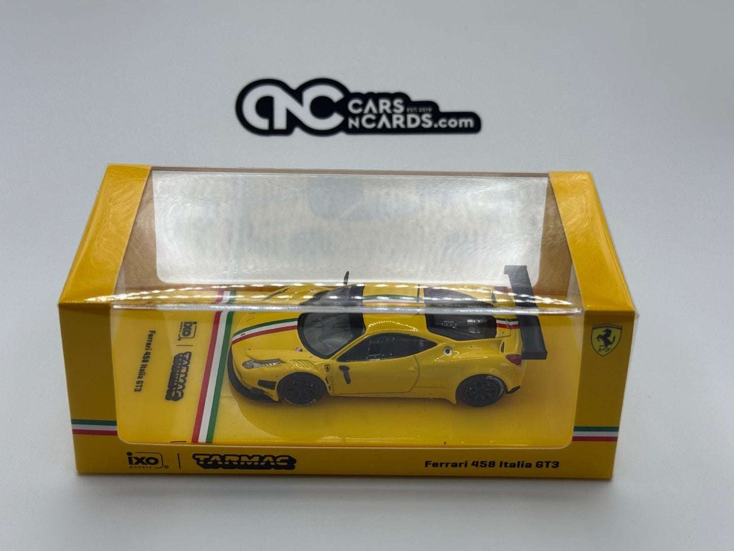 Tarmac Works 1:64 Ferrari 458 Italia GT3 – Yellow – Road64-ixo Models