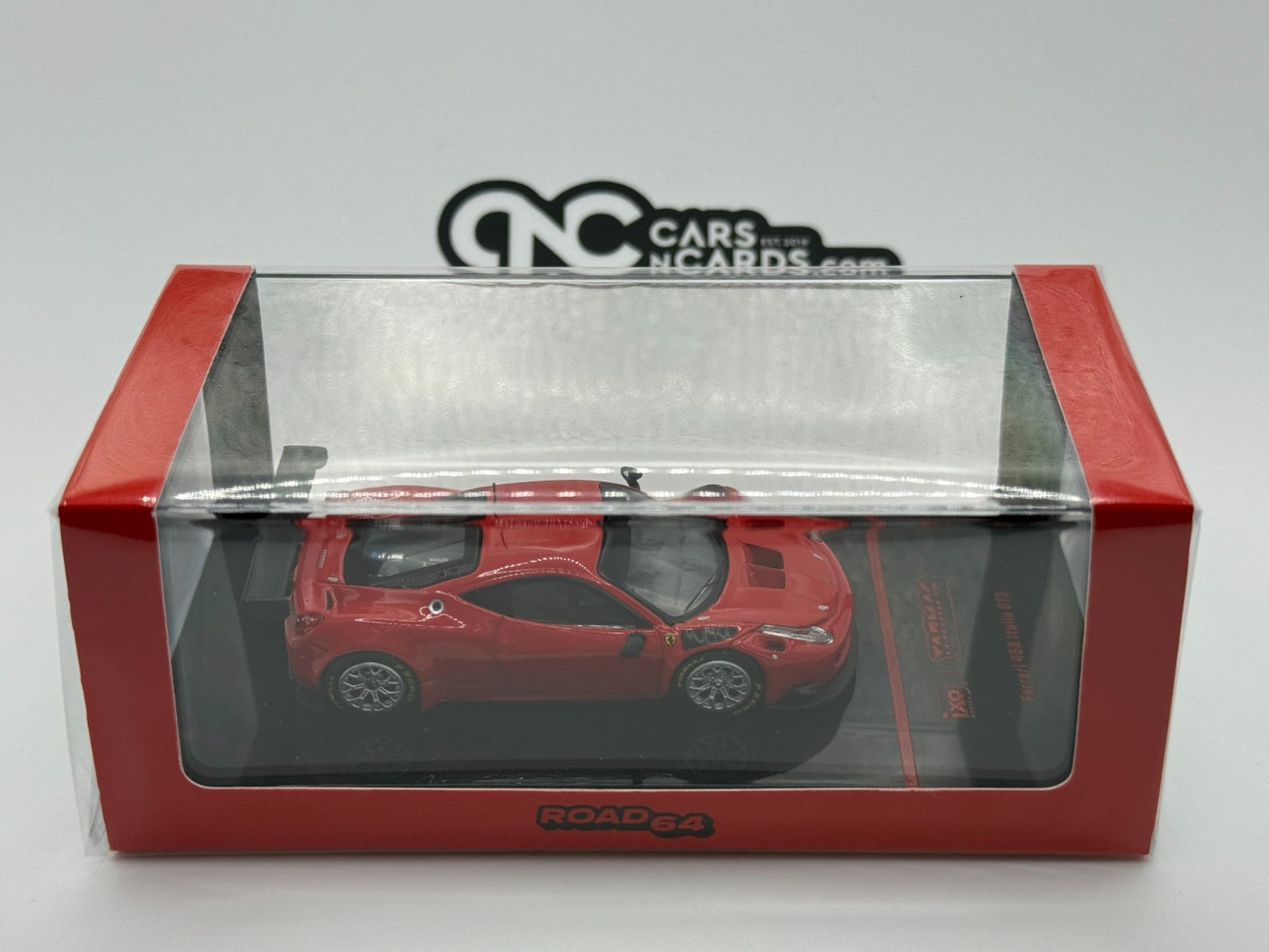 Tarmac Works 1:64 Ferrari 458 Italia GT3 – Red – Road64-ixo Models