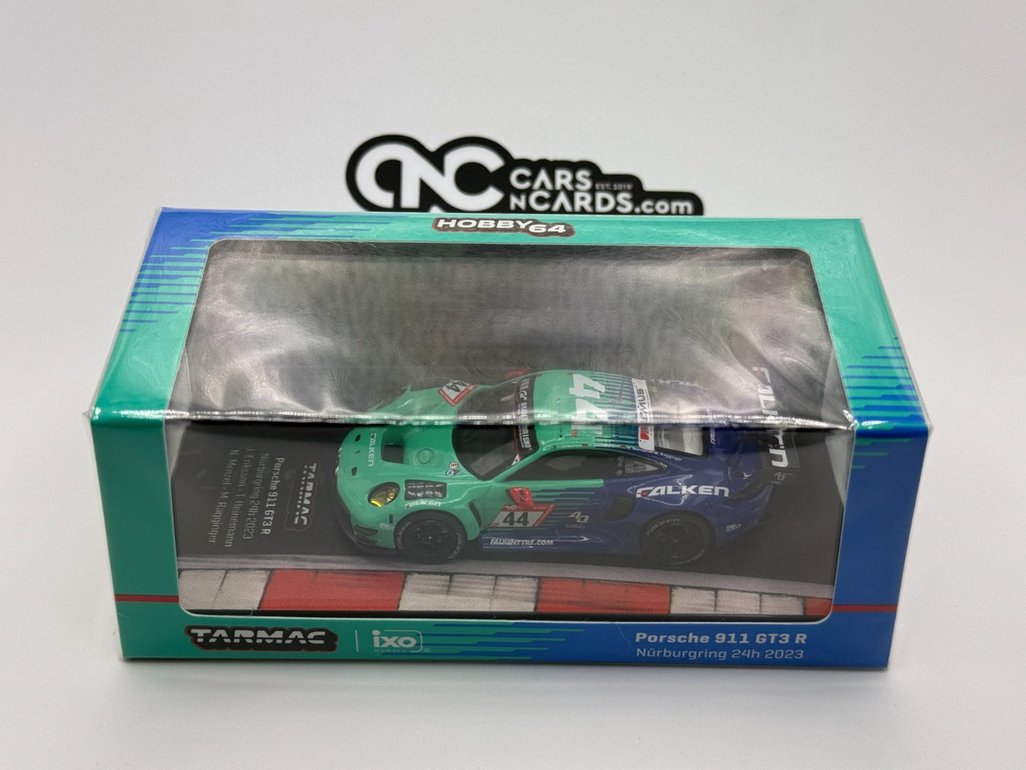 Tarmac Works 1:64 Porsche 911 GT3 R #44 Nurburgring 24h 2023 J. Eriksson